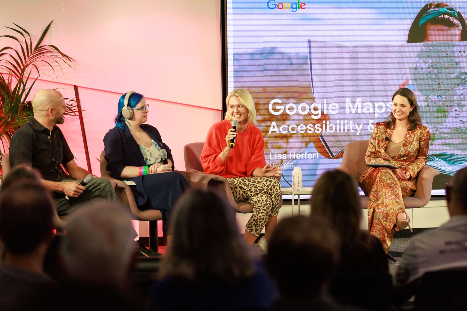 Rae Johnston hosting Aspect's A Night At Google in May