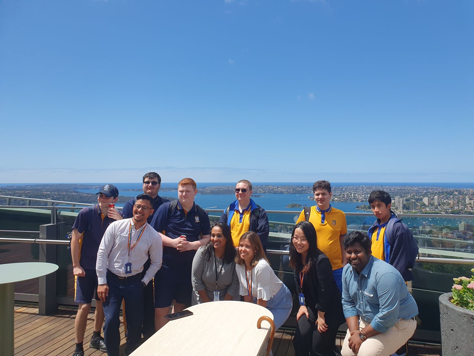 Aspect Work Education Students at Deloitte Offices in Sydney