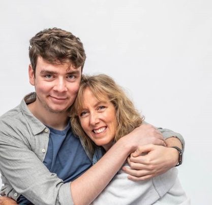 Mel Carrier and Liam