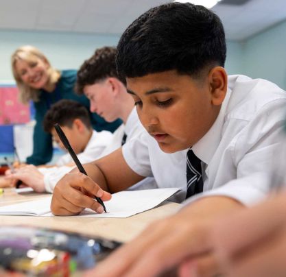 Child in classroom small web