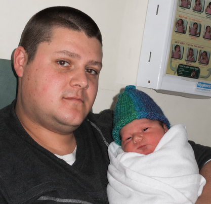Sean Hynes and baby 2