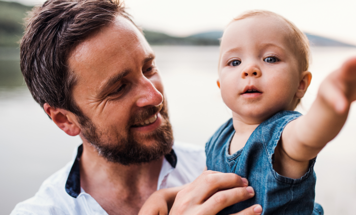 Father and child