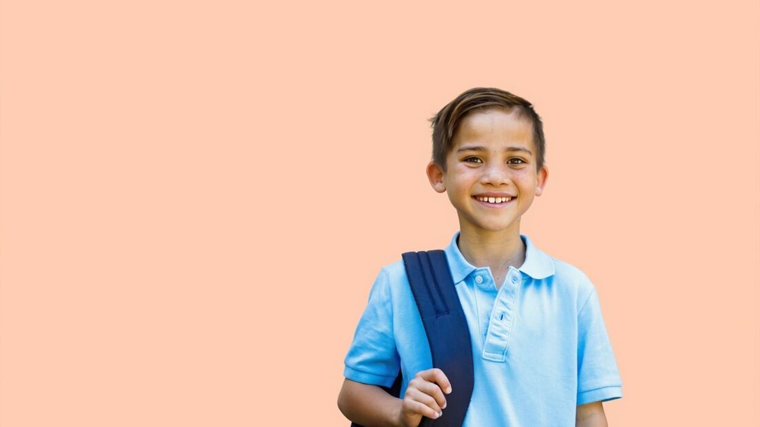 Boy first day of school web Aspect colours