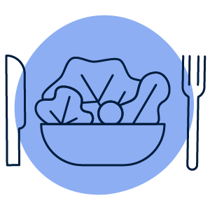 icon for Enjoying delicious food