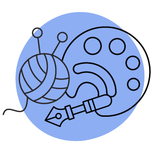 icon for Skills you’ve developed (from focused interests to job skills, to hobbies that you have put time and effort into developing)